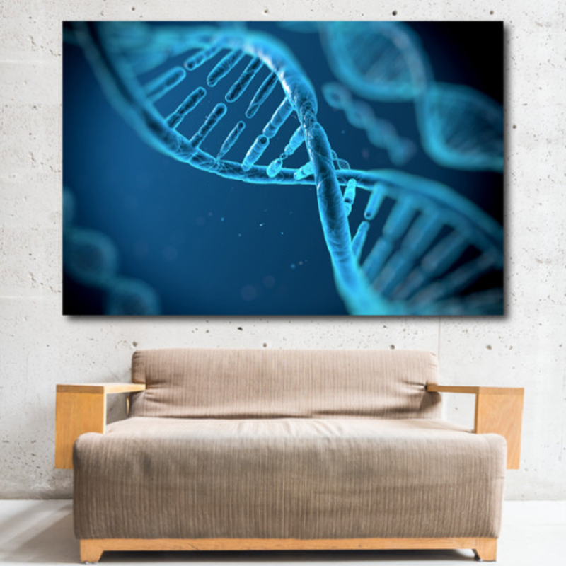 Πίνακας σε καμβά με Αλυσίδα DNA